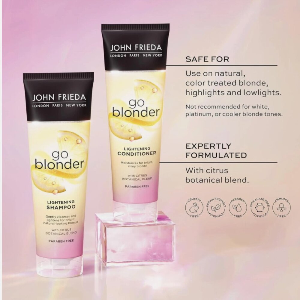 John Frieda Go Blonder Lightening Shampoo & Conditioner Set